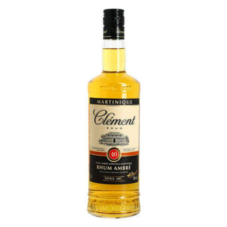 Ambrer Rum CLEMENT Martinique Island 70 cl