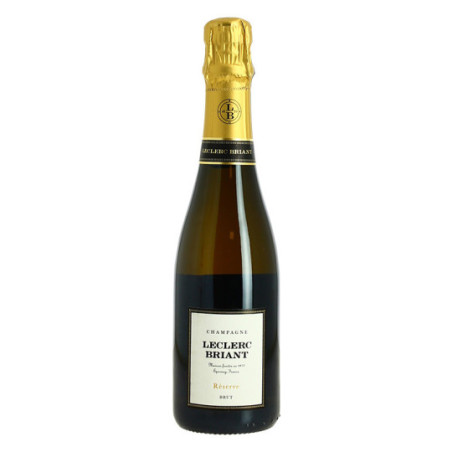 Organic Champagne LECLERC BRIANT Brut Reserve Half Bottle