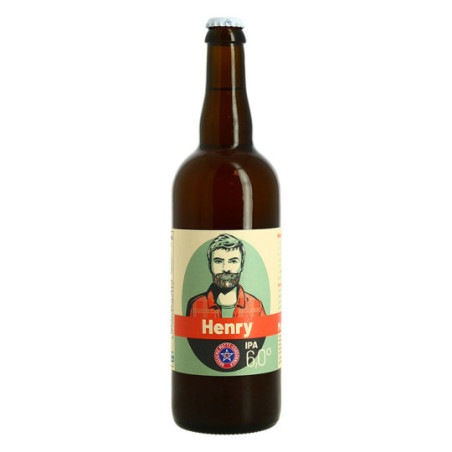 IPA Blonde Beer La HENRY 75 cl