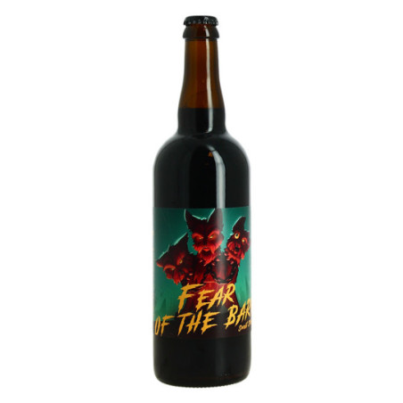 FEAR OF THE BARK Black Beer 75 cl