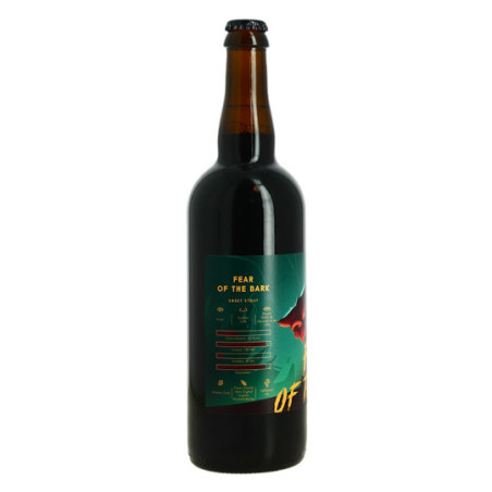 FEAR OF THE BARK Black Beer 75 cl