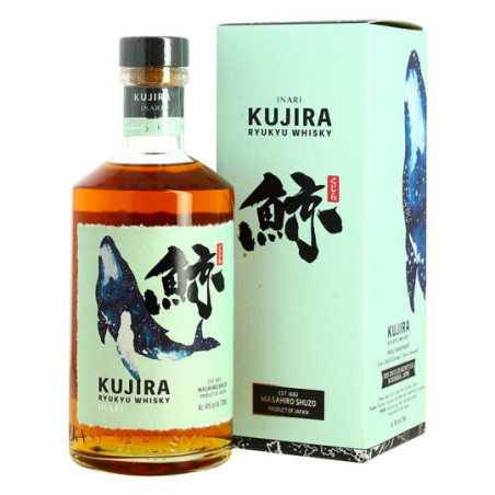 Japanese RYUKU WHISKY KUJIRA Rice INARI 70 cl by Masahiro distillery