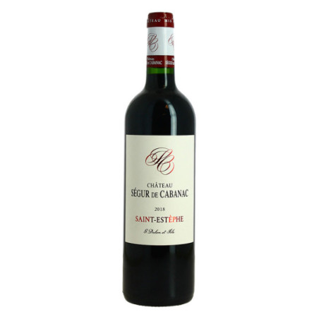 Château SEGUR de CABANAC Saint ESTEPHE 2018 75 cl