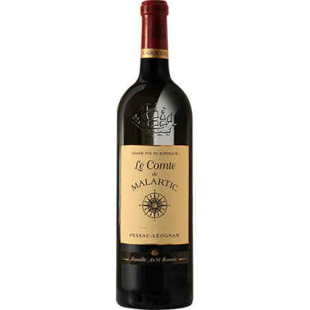 Red Wine Le Comte de Malartic 2021 Pessac Leognan