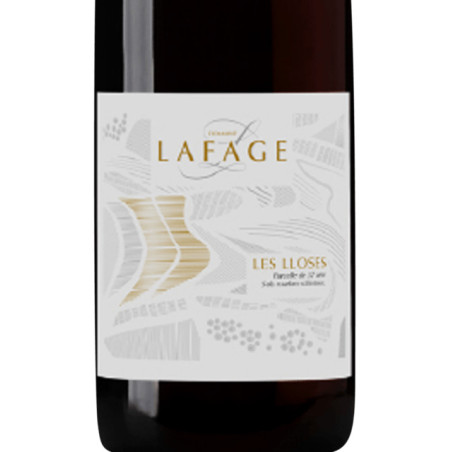 Domaine LAFAGE Cuvée  LES LLOSES Côtes du Roussillon Villages Rouge  75 cl