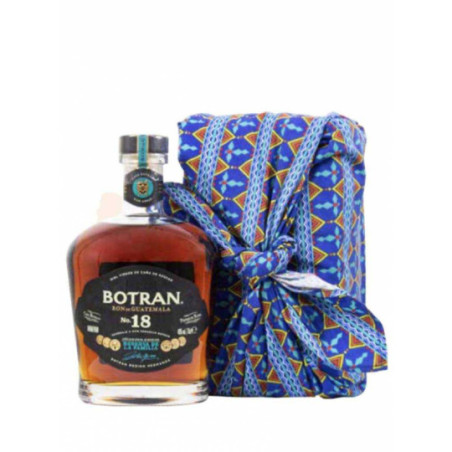 Coffret Etoffe Maya and Rhum BOTRAN 18 ans