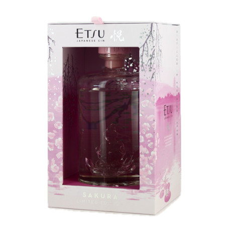 ETSU SAKURA Japanese GIN 70 cl