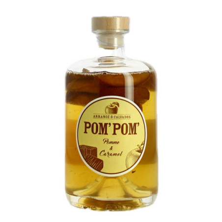 POM POM CALVADOS Arranged Apple Caramel 70 cl