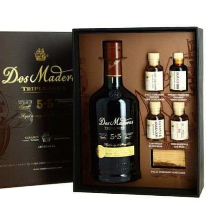 Dos Maderas Rum Gift Box PX 5 + 5 + 4 Samples