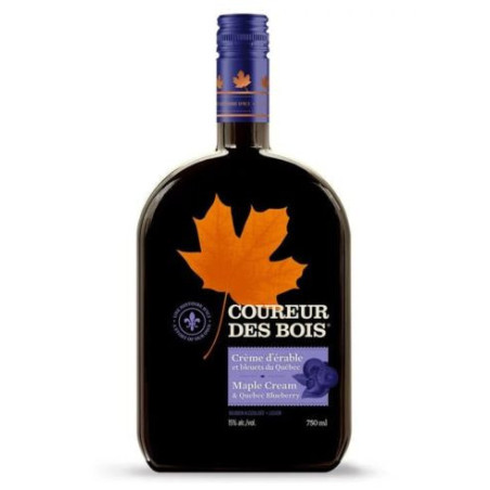 Maple and blueberry cream COUREUR DES BOIS 75cl 15° C