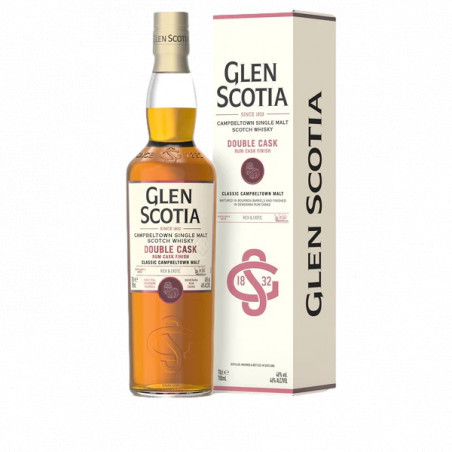 Whisky Double Cask GLEN SCOTIA 70 cl