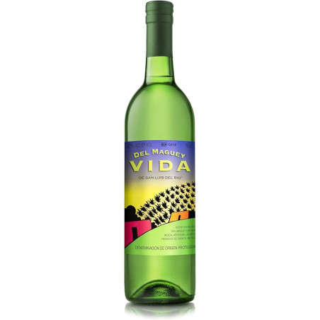 MEZCAL White Artesanal DEL MAGUEY VIDA 70CL 42°