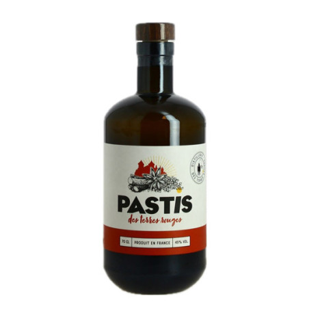 PASTIS des TERRES ROUGES 70 cl 45°