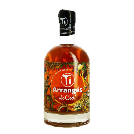 RHUM Arrangé TI de Ced' Honey Gingerbread 70 cl