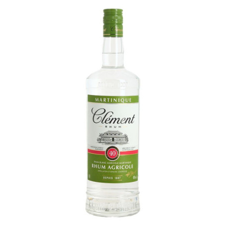 Clement White Rum 1L 40 °