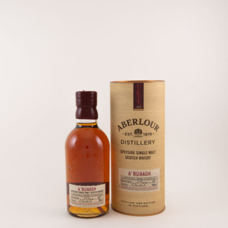 Single malt Whisky Aberlour A'bunadh 61.6° 70cl