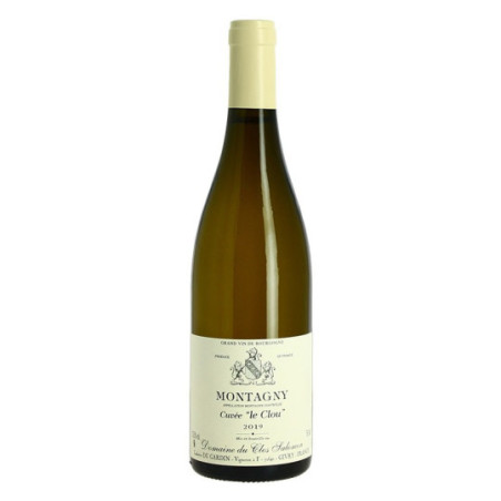 MONTAGNY Cuvée "le Clou" 2019 Domaine du Clos Salomon