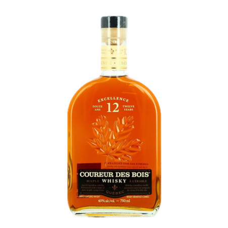 COUREUR DES BOIS Whisky Excellence 12 YO 75 cl 40°