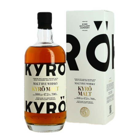 KYRO MALT RYE Whisky 47.2° 70 cl