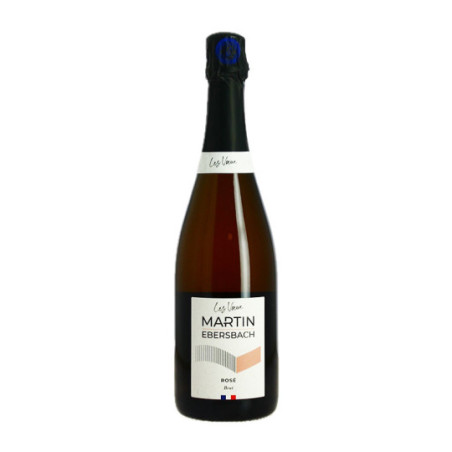 Les Vœux Martin Ebersbach Sparkling Rosé Wine 75CL