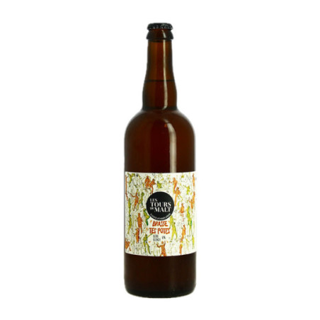 Brasse Tes Potes Blonde 75CL – Les Tours du Malt Brewery