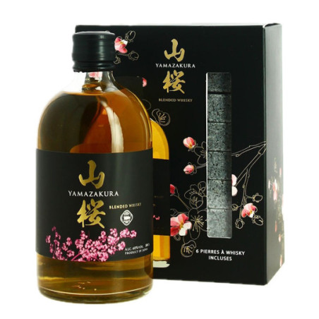 Yamazakura Gift Set 50 cl + 6 Whisky Stones