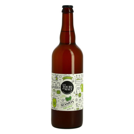 La Session Dry Hop Beer 75cl Les Tours Du Malt