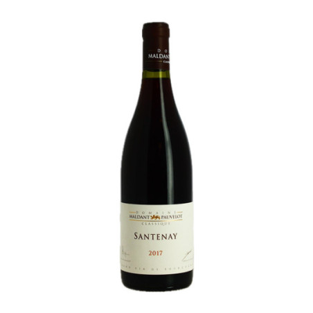 red SANTENAY 2017 Domaine MALDANT Burgundy red wine