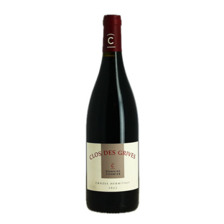 Domaine COMBIER Crozes Hermitage Rouge CLOS des GRIVES 2022 75 cl