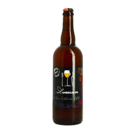 Craft Beer LAMERICAN IPA DDH by brewery L'INTEMPORELLE 75 cl