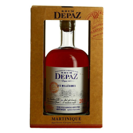 DEPAZ Vieux Rhum 2010 Vintage Old Rum Out of Age from Martinique 70 cl