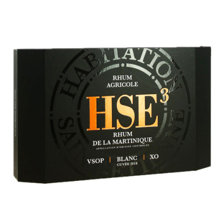 HSE 3x20cl "Classics" boxed set Agricole Martinique Rum