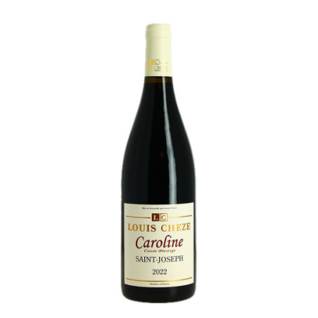 LOUIS CHEZE Saint Joseph ROUGE Cuvée CAROLINE 2022 75 cl