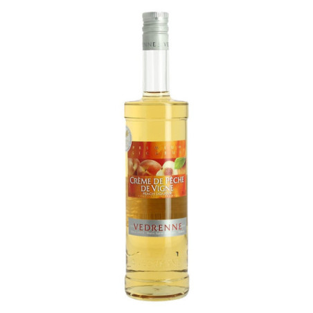 VINE PEACH Liqueur by VEDRENNE