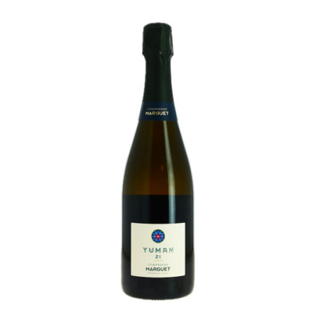 YUMAN 21 Champagne MARGUET  Organic Champagne 1er Cru Blanc de Blanc 75 cl