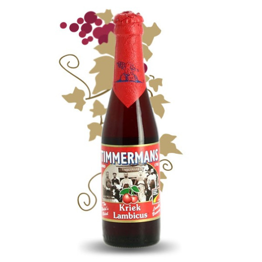 Timmermans KRIEK LAMBICUS Belgian Lambic Fruity Beer 25 cl