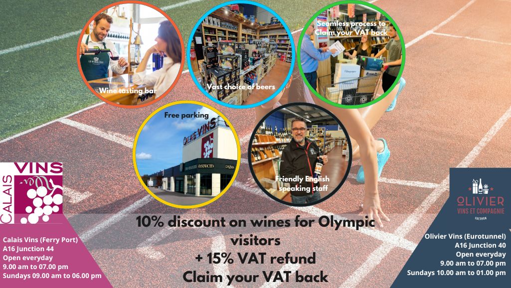 discount for olympic visitors on wine