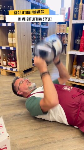 wine lifting challenge