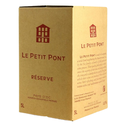 Le petit pont rose wine Bag in a box